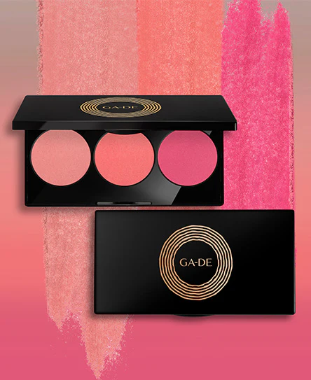 פלטת טריו IDYLLIC SOFT SATIN TRIO BLUSH PALETTE - Image 2